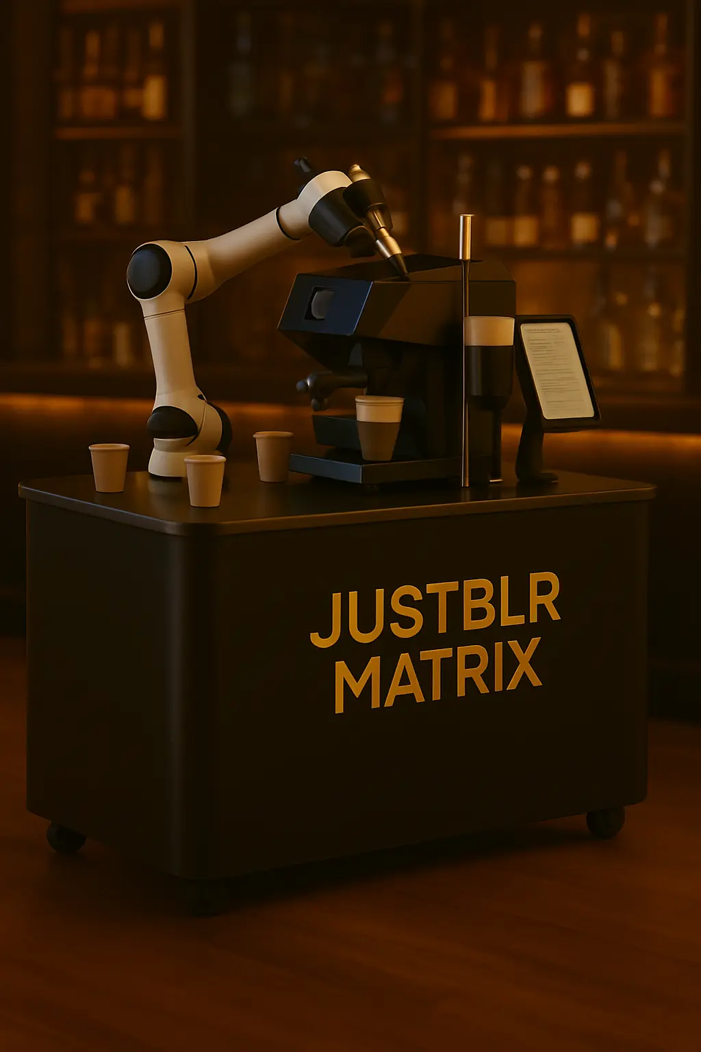 Single Arm Coffee Bot