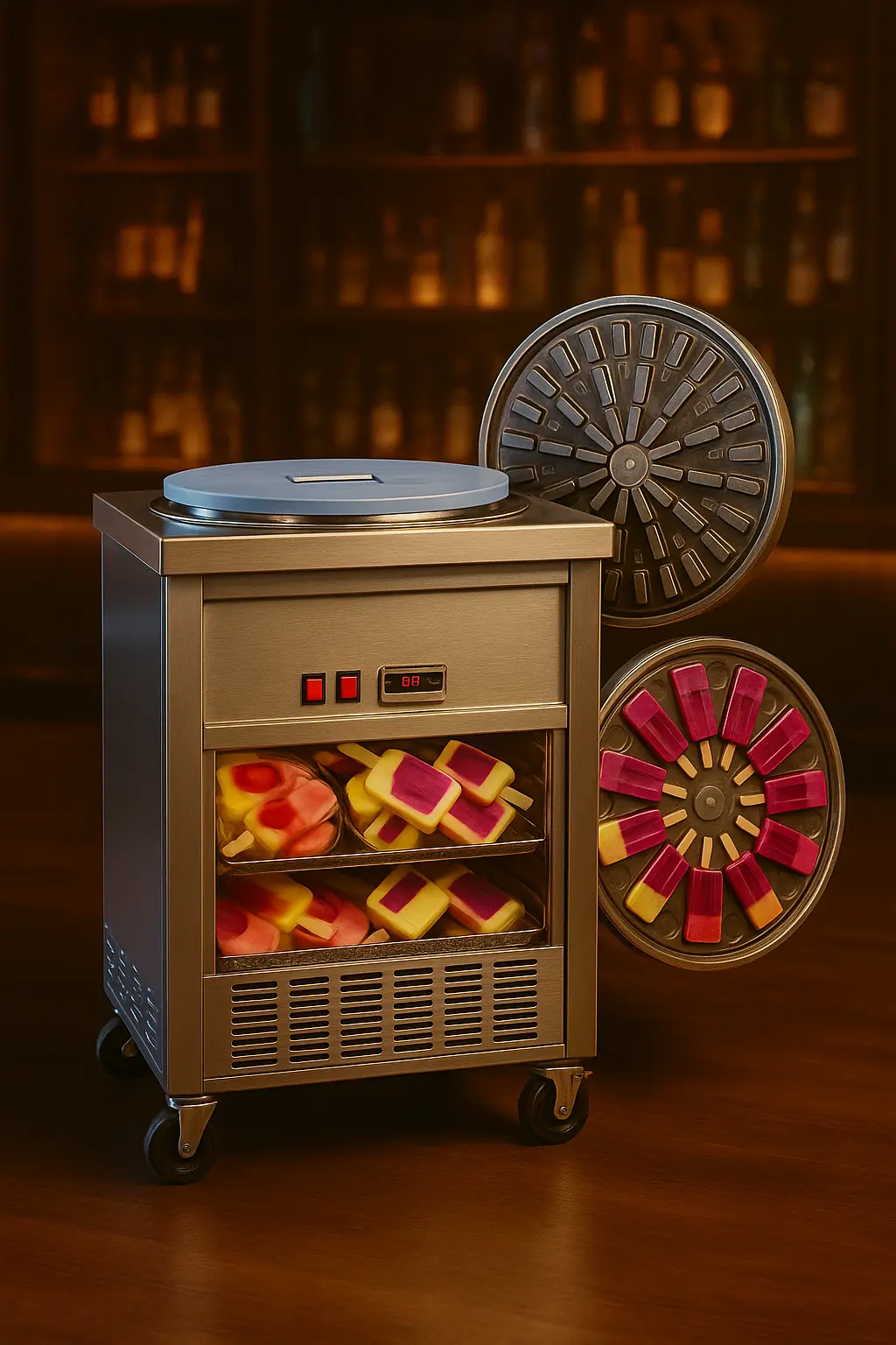 FrostShot Instant Popsicle Maker – For Stunning Bar Drinks