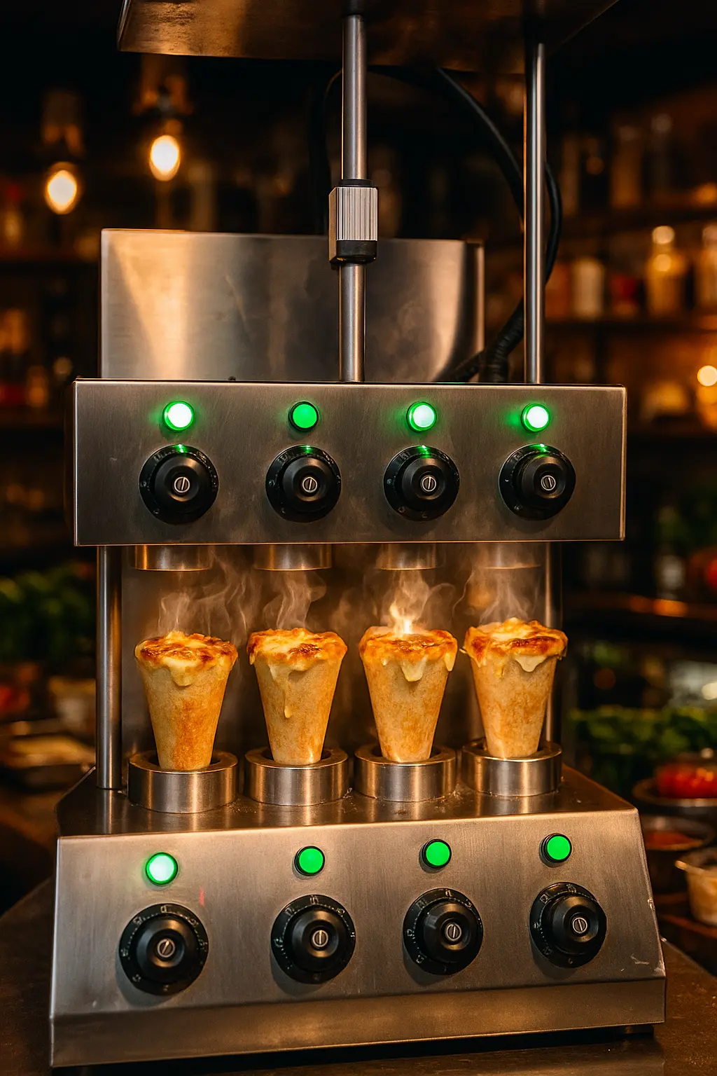 Automatic Cone Pizza Machine