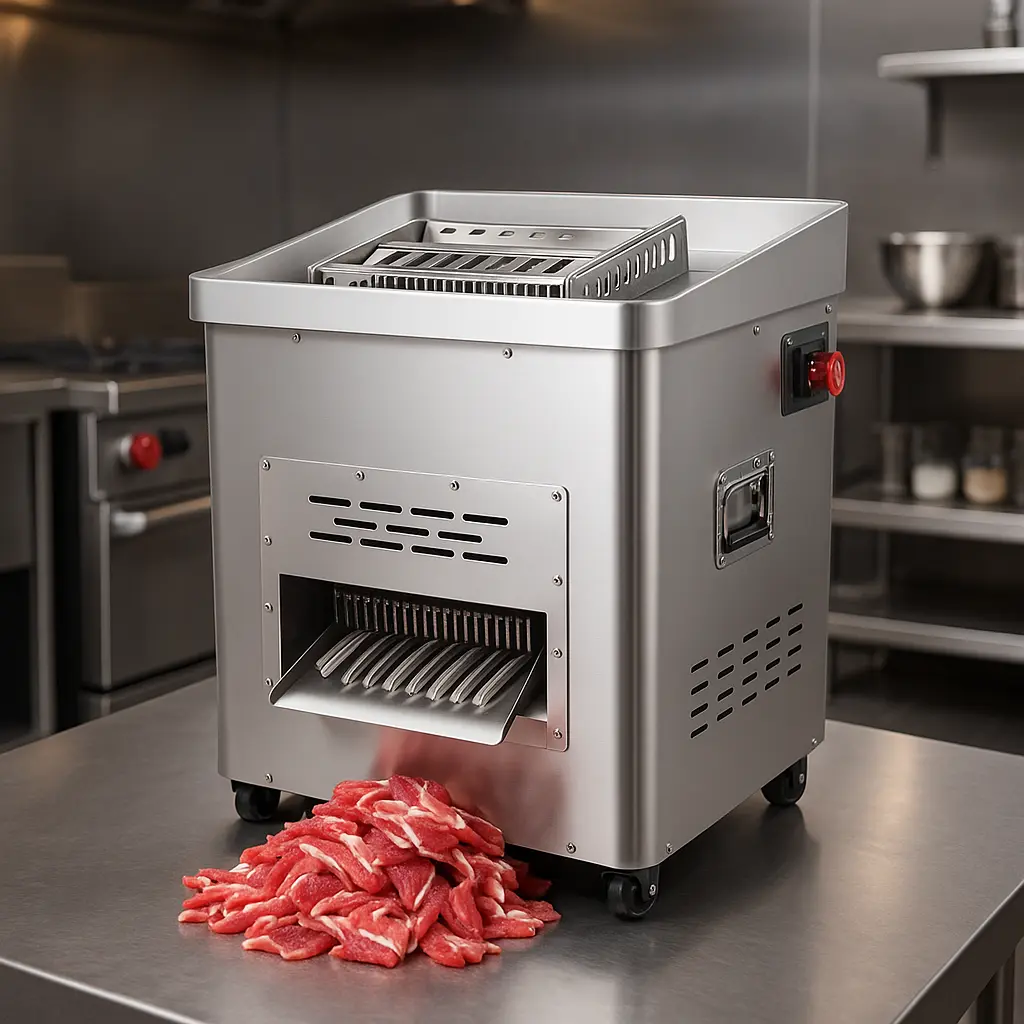 Automatic Meat cutter with multiple blades