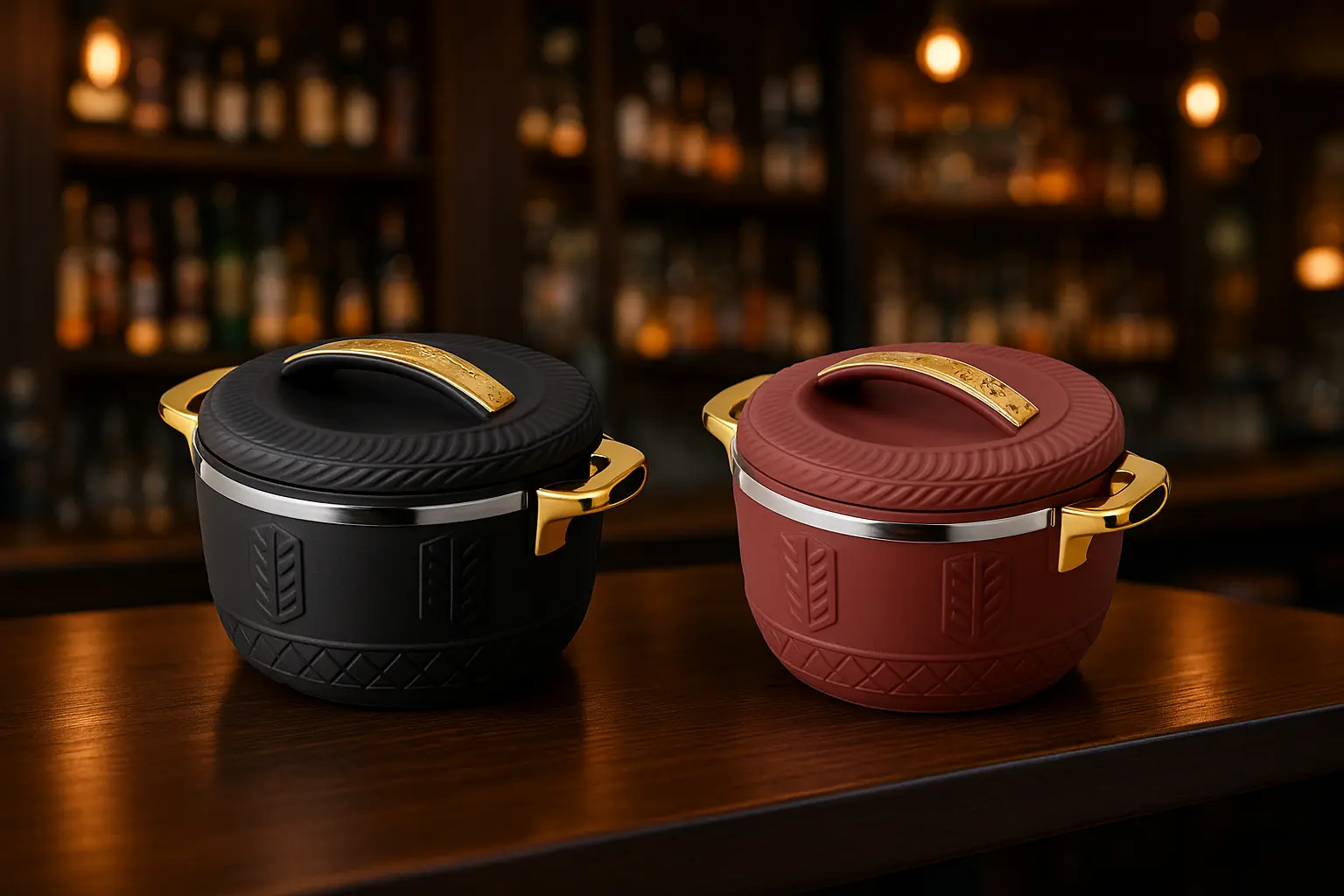 Smart food presentation casserole