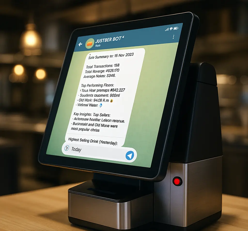 JUSTBLR MATRIX – AI Command POS (World’s First Fully Integrated F&B Intelligence System)