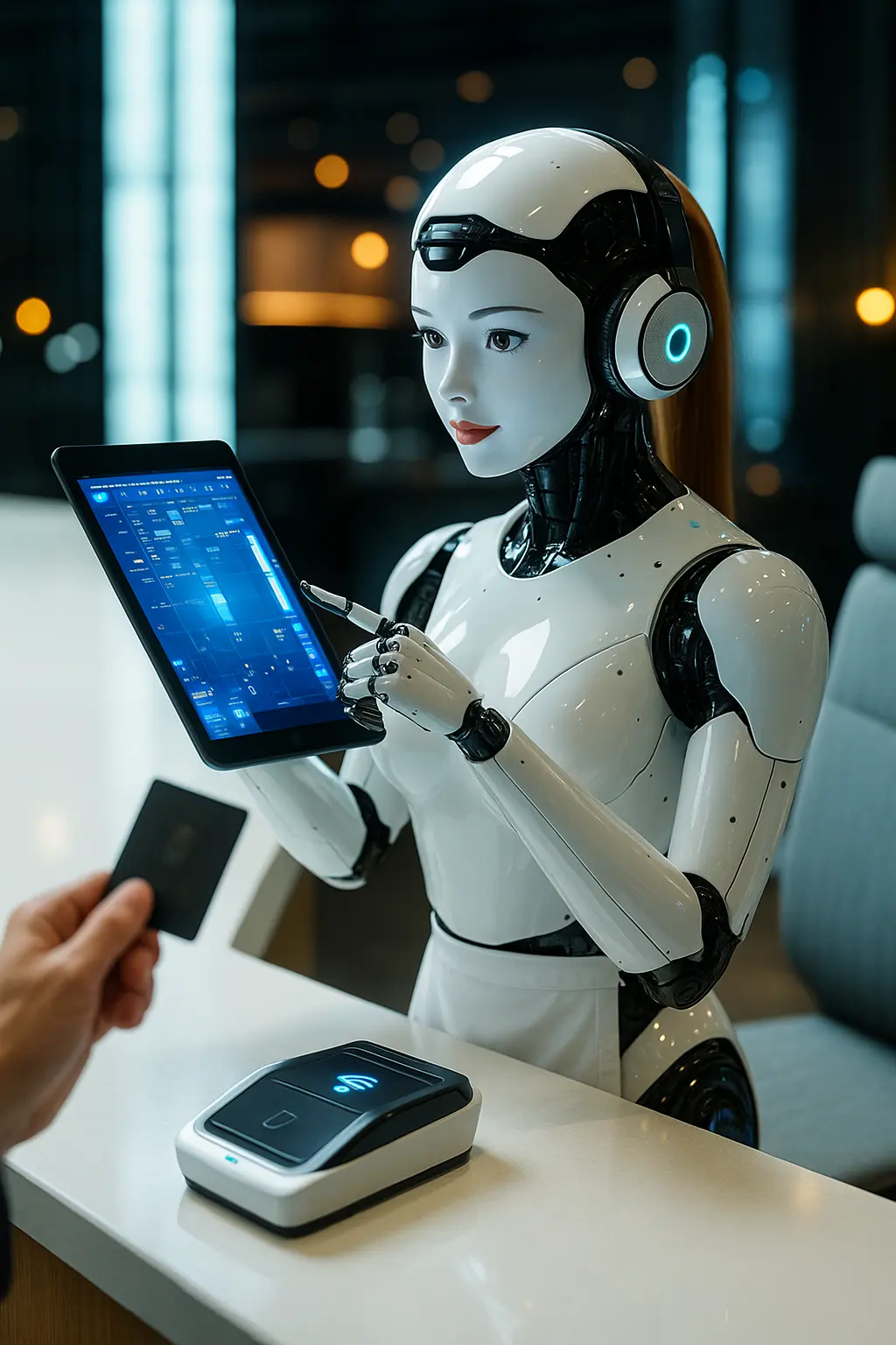 AI Receptionist & Front-Desk Concierge