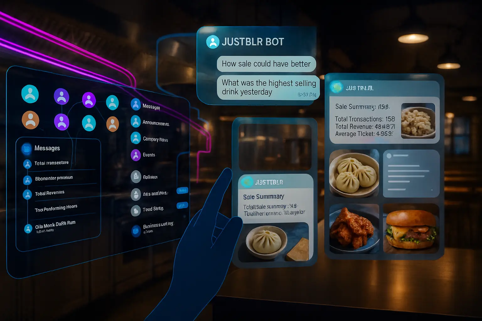 VR Immersive Menu Experience (JustBlr VR Menu Studio)