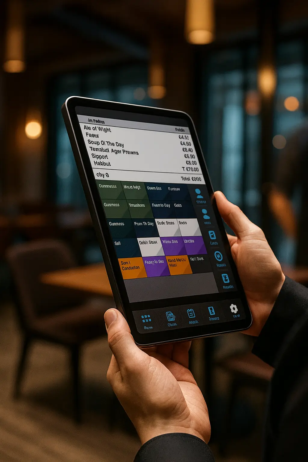 Smart Waiter Command Tab (AI-Locked, Zero Social Media)